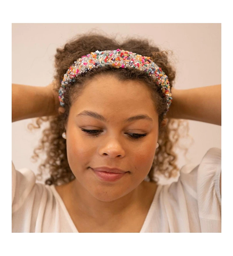 Women's All That Glitters Headband - Multi + Silver