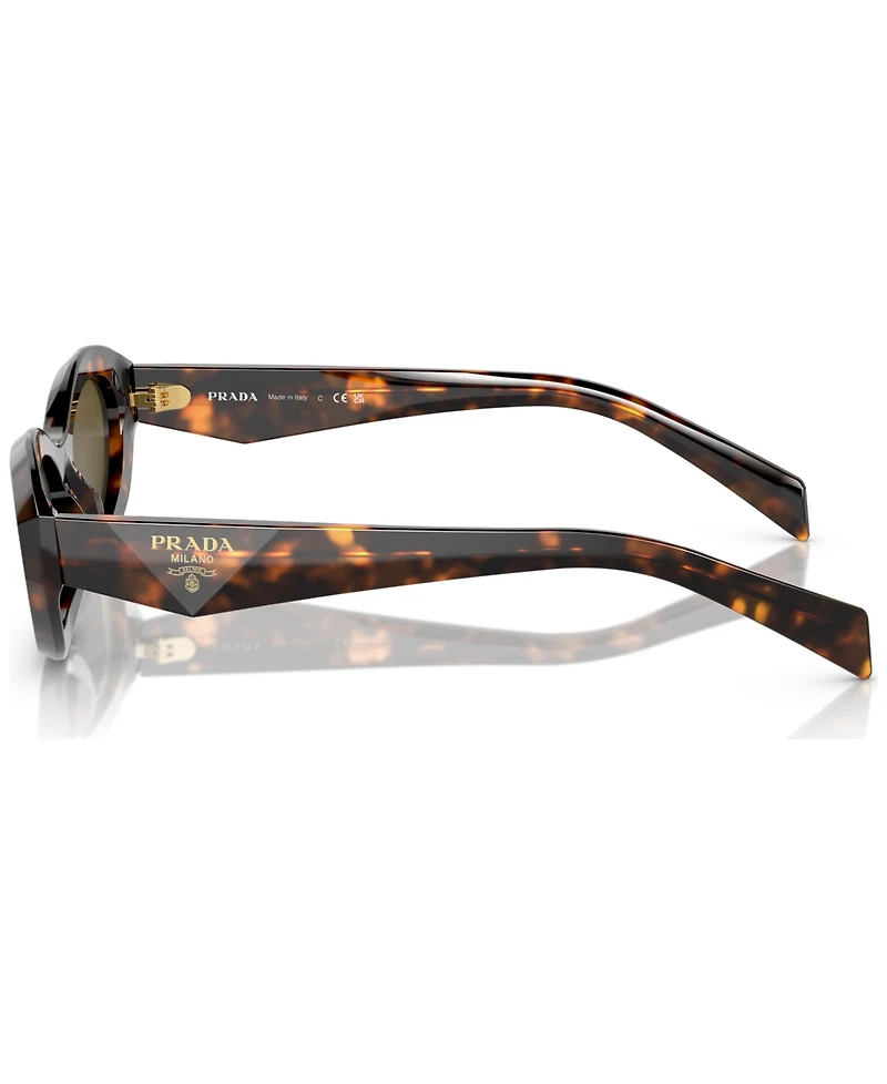 Prada Irregular Low Bridge Women's Sunglasses, Pr 26ZSF