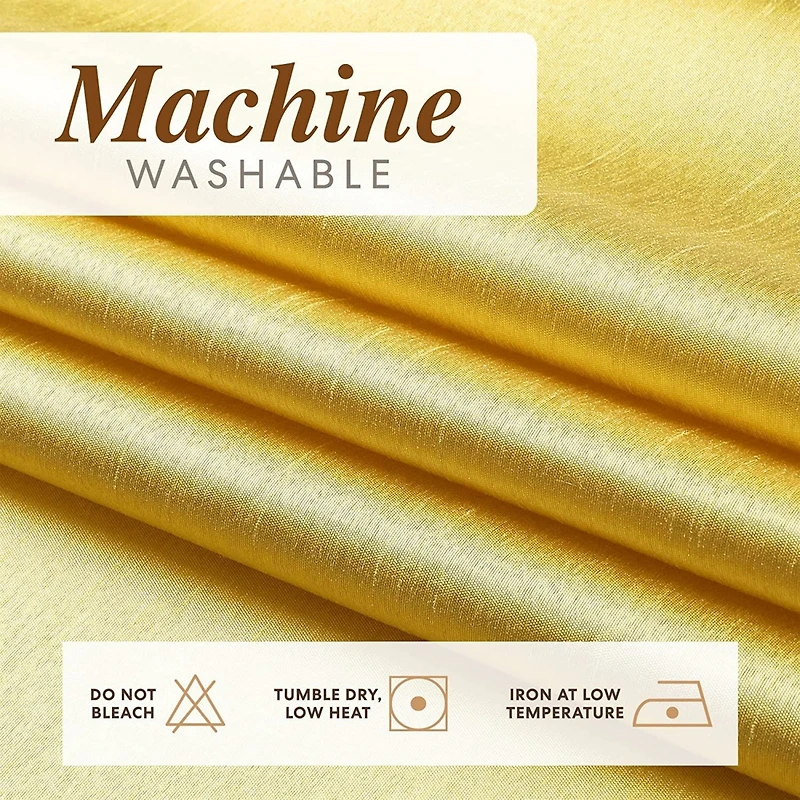 Kate Aurora Artisan Lightweight Transparent Faux Silk Sheer Grommet Single Curtain Panel