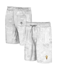 Men's Colosseum White Arizona State Sun Devils Realtree Aspect Ohana Swim Shorts