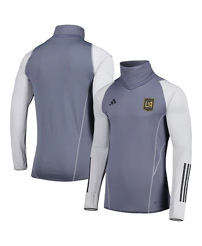 Men's adidas Gray Lafc Warm Raglan Cold.rdy Top