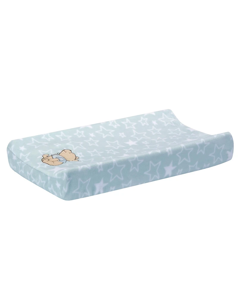 Bedtime Originals Disney Baby Starlight Pooh Blue/White Stars Changing Pad Cover