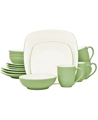 Noritake Colorwave Square 16 Pc. Dinnerware Set, Service for 4