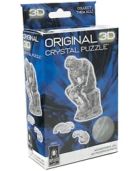 Bepuzzled 3D Crystal Puzzle the Thinker Clear, 43 Pieces