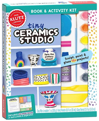 Klutz Tiny Ceramics Studio Kit