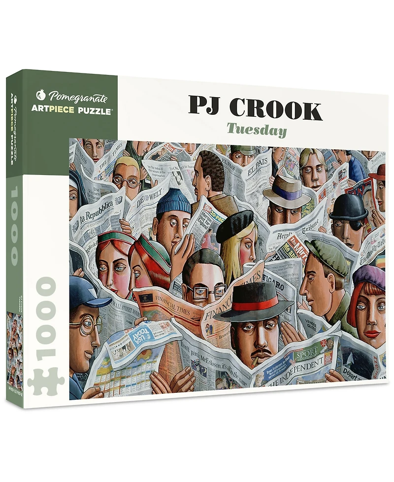 Pomegranate Communications, Inc. Pj Crook Tuesday Puzzle, 1000 Pieces
