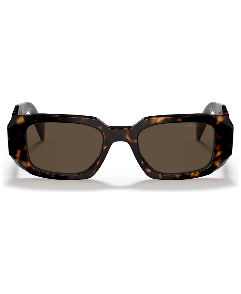 Prada Women's Symbole Rectangular Sunglasses, PR17WS