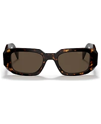 Prada Women's Symbole Rectangular Sunglasses, PR17WS
