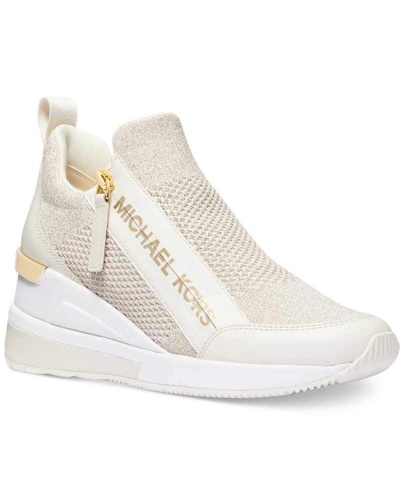 Michael Kors Women's Willis Wedge Trainer Sneakers