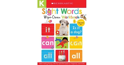 Sight Words: Scholastic Early Learners (Wipe-Clean Workbook) by Scholastic