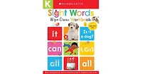 Sight Words: Scholastic Early Learners (Wipe-Clean Workbook) by Scholastic
