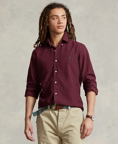 Polo Ralph Lauren Men's Garment-Dyed Oxford Shirt