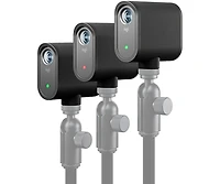 Logitech Mevo Live Streaming Camera (3-pack) - Black