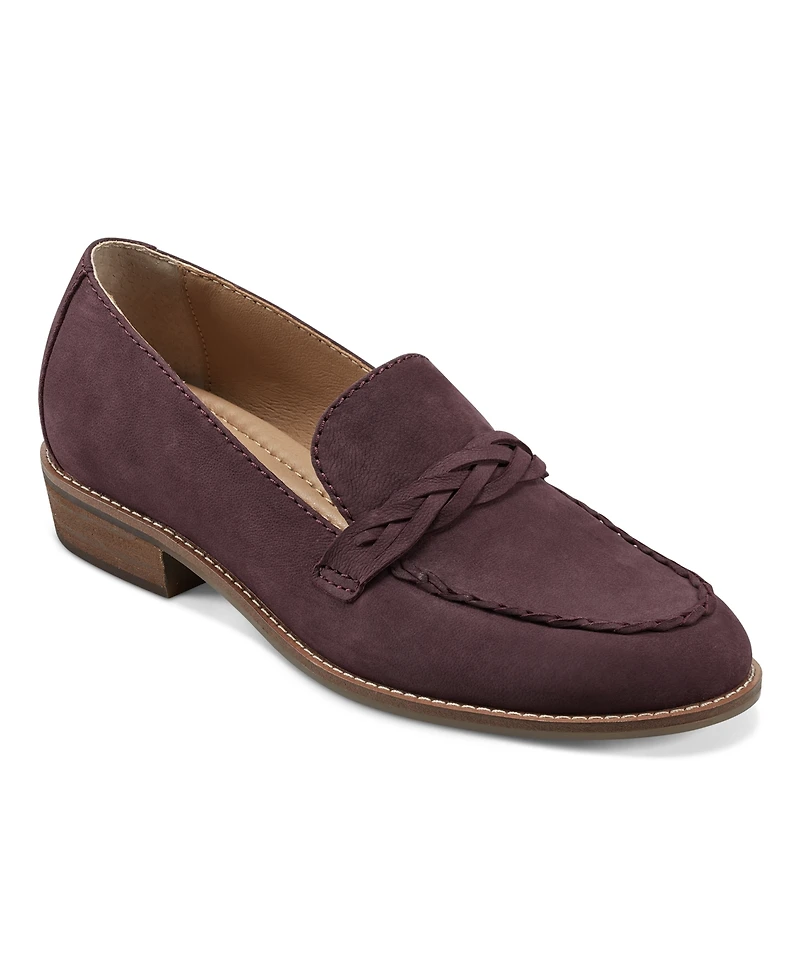 Earth Women's Edie Braided Slip-On Loafers