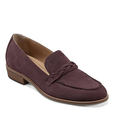 Earth Women's Edie Braided Slip-On Loafers