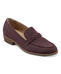 Earth Women's Edie Braided Slip-On Loafers