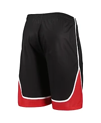 Men's Stitches Black Black Yankees Shorts