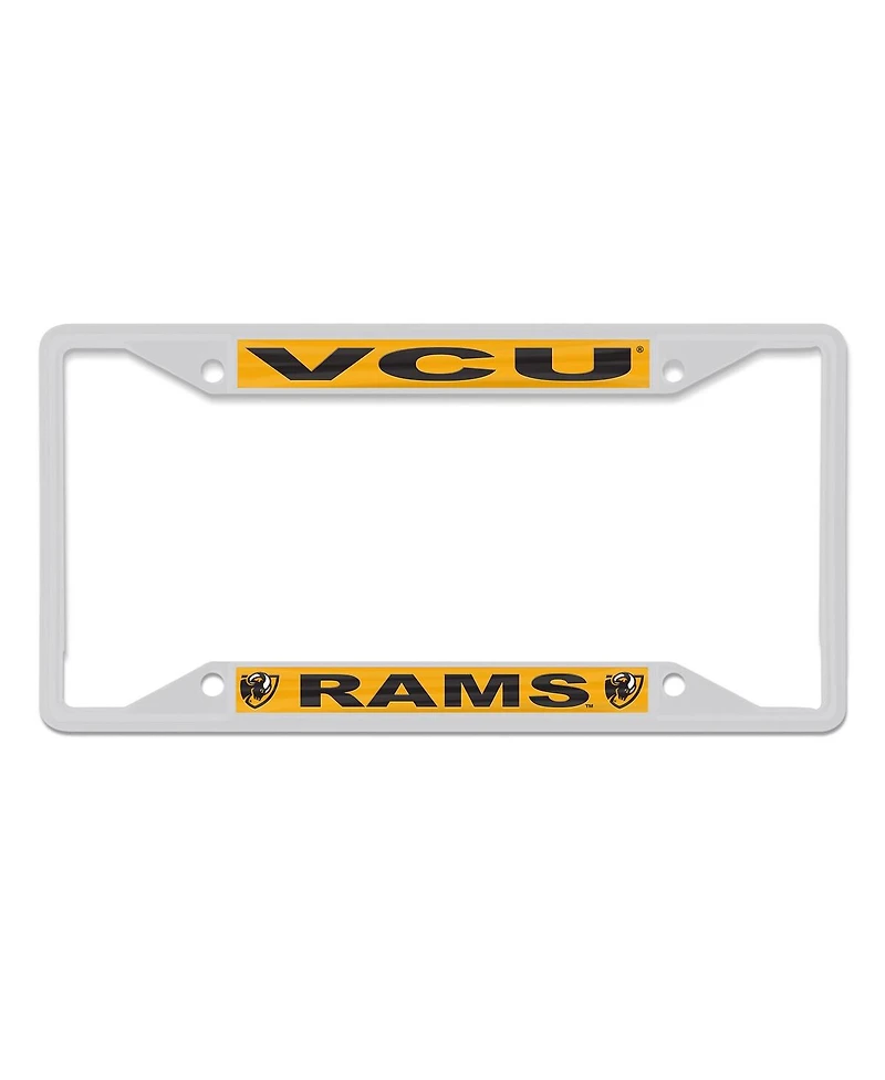 Wincraft Vcu Rams Chrome Color License Plate Frame