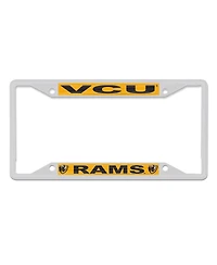 Wincraft Vcu Rams Chrome Color License Plate Frame