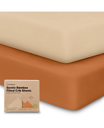 KeaBabies 2pk Fitted Crib Sheets for Boys, Girls, Baby Sheet, Standard Nursery Sheet Cover