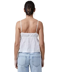 Cotton On Women's Cotton Lace Cami
