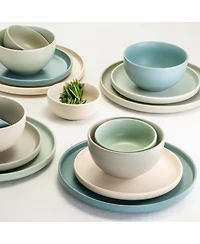 Sango Rollo Mixed 16-pc Dinnerware Set, Service for 4