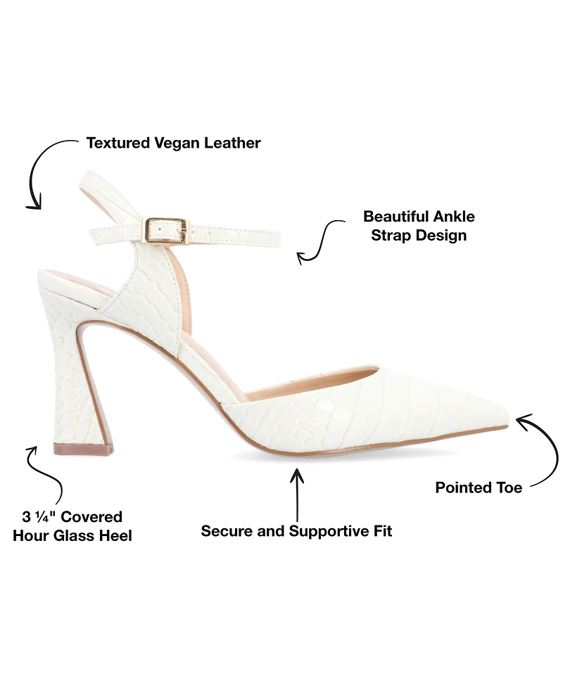 Journee Collection Women's Nixey Pointed Toe Heels