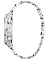 Citizen Eco-Drive Men's Chronograph Weekender Stainless Steel Bracelet Watch 44mm