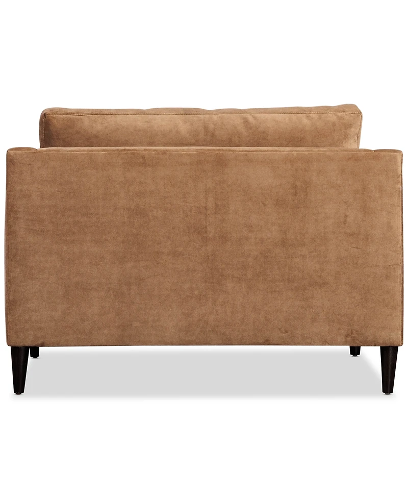 Iliza 50" Fabric Cuddle Chair, Created for Macy's