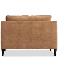 Iliza 50" Fabric Cuddle Chair, Created for Macy's