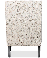 Landow Fabric Wing Chair, Created for Macy's