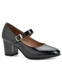 White Mountain Women's Frenzies Mary Jane Heeled Pumps