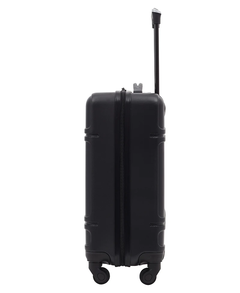 Travelers Club Skyline Collection 20" Rolling Carry-On with 360 Degree 4-Wheel System