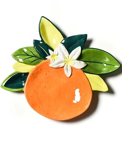 Coton Colors Orange Platter 13''