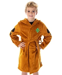 Scooby-Doo Kids Scooby Doo Unisex Am Costume Ultra-Soft Plush Bathrobe Robe