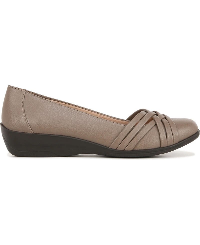 LifeStride Women's Incredible Slip On Ballet Flats