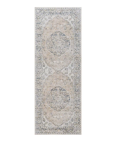 Livabliss Lillian Machine Washable LLL2309 2'7" x 7'3" Runner Area Rug