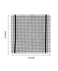 Sloppy Chef Classic Checkered Dishcloths (Pack of 8), 100% Cotton. Color Options, 13x13 in.