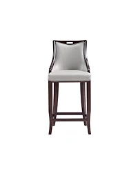 Manhattan Comfort Emperor Leatherette Upholstered Barstool