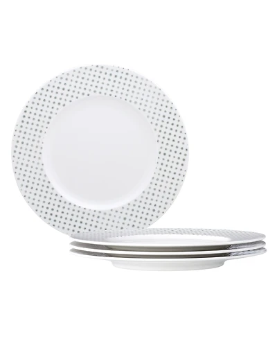 Noritake Hammock "Dots" Rim Salad Plates, Set of 4