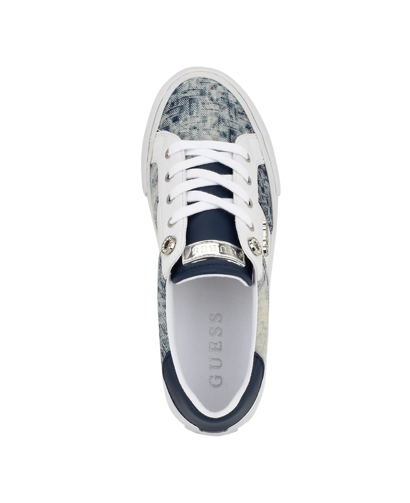 Guess Women's Loven Lace-Up Sneakers