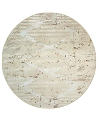 Closeout! Km Home Davide 5'3" x Round Area Rug