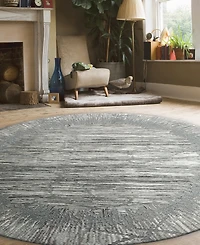 Closeout! Km Home Davide 5'3" x Round Area Rug