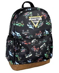 Monster Jam Backpack Dragon Zombie Grave Digger Megalodon Truck All-Over Print School Book Bag