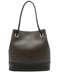 Calvin Klein Ash Signature Tote with Magnetic Snap