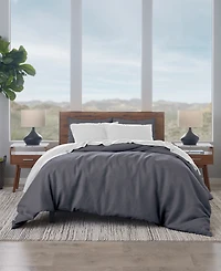 Ella Jayne French Linen Cotton 3-Pc. Duvet Cover Set, Full/Queen