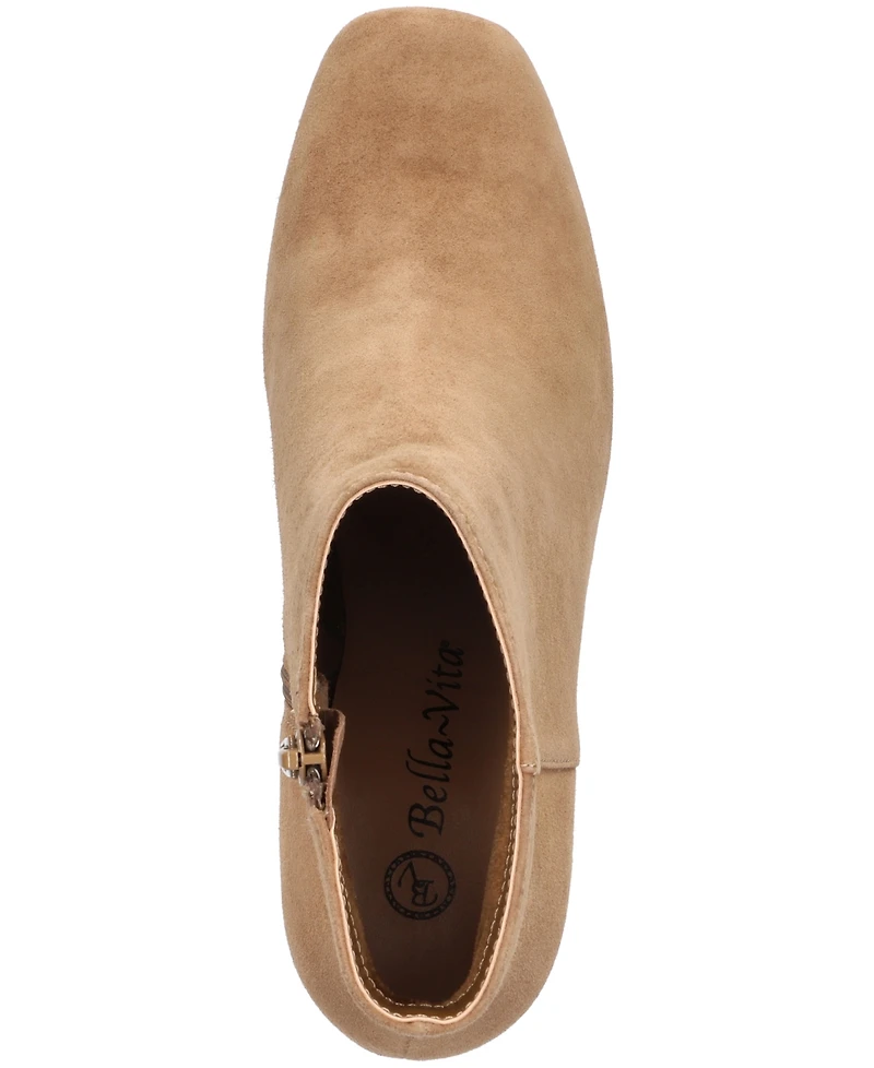 Bella Vita Women's Square Toe Ankle Boots
