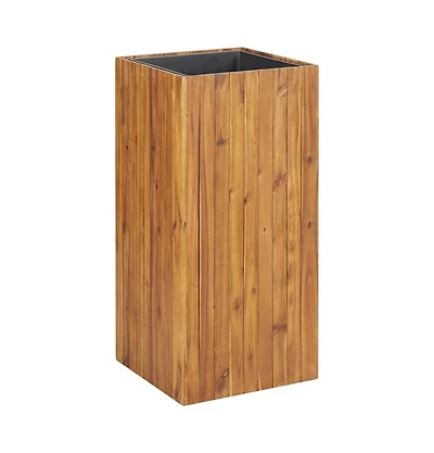Garden Raised Bed 17.1"x17.1"x35.4" Solid Acacia Wood