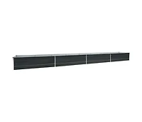 Garden Raised Bed Galvanized Steel 236.2"x31.5"x17.7" Anthracite