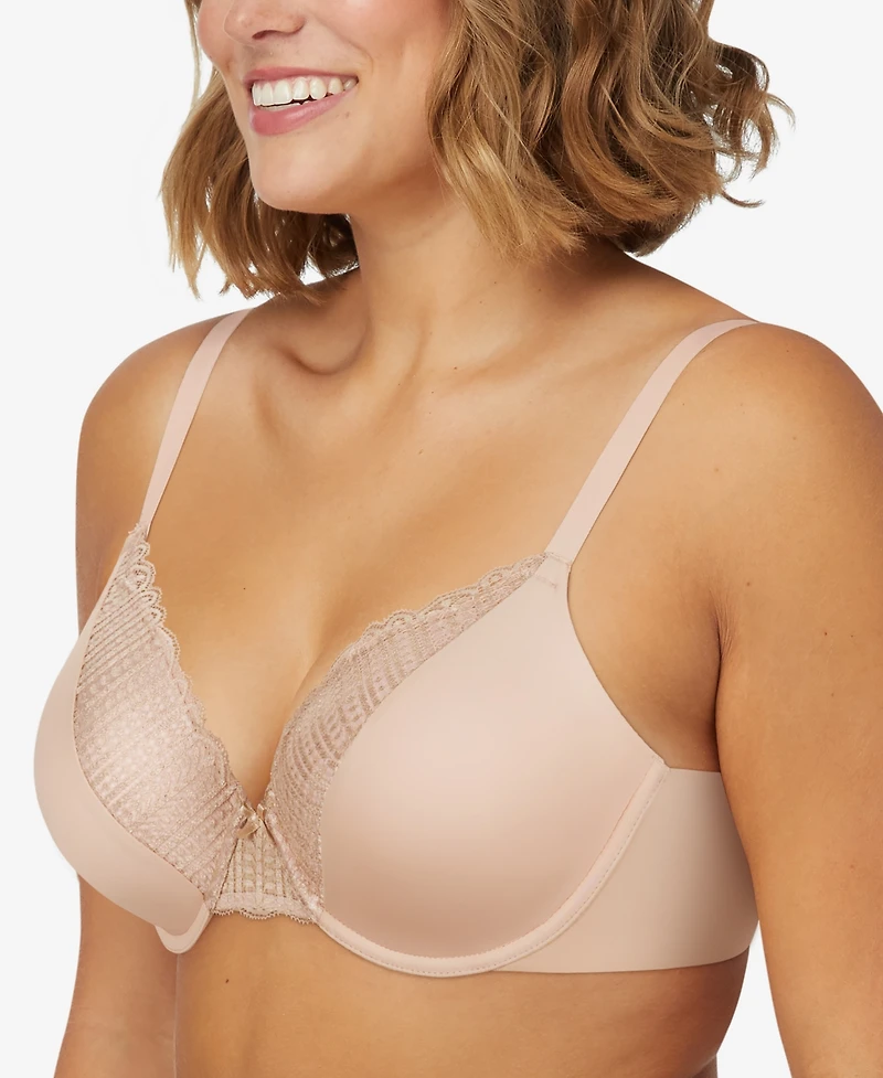 Maidenform Women's Comfort Devotion Extra Coverage Lace Shaping Underwire Bra 9404